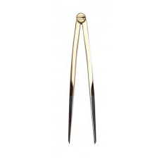 LALIZAS Straight pattern brass dividers 7”, #94003