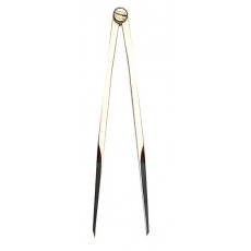 LALIZAS Straight pattern brass dividers 8”, #94004