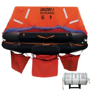 แพชูชีพ LALIZAS Liferaft SOLAS OCEANO, Throw Over-board