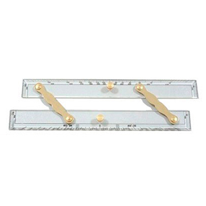 LALIZAS Parallel ruler 12”, #94009